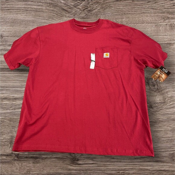 Carhartt Other - Carhartt Men's Size Small K87‎  Loose Fit Heavyweight Pocket Tee T-Shirt